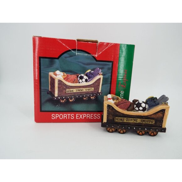 Home Towne Express 1999 JC Penney Sports Express Train Car Week 44 with Box - Picture 8 of 8